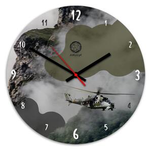 Zegar ścienny MILITARY gray