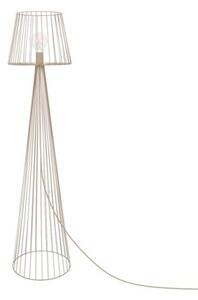 Lampa stojąca loftowa beżowa druciana 1xE27 15W LIVIA Kaja