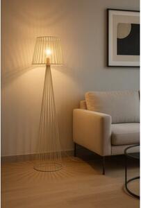 Lampa stojąca loftowa beżowa druciana 1xE27 15W LIVIA Kaja