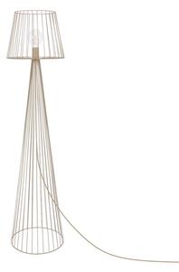 Lampa stojąca loftowa beżowa druciana 1xE27 15W LIVIA Kaja
