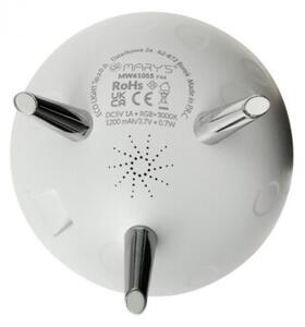 Lampka nocna dla dzieci bezprzewodowa RGBW biała księżyc LED 0.7W Mary's