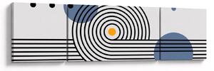 Obraz - Minimalistyczna abstrakcja N⁰1 (170x50 cm)