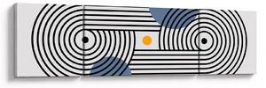 Obraz - Minimalistyczna abstrakcja N⁰3 (170x50 cm)