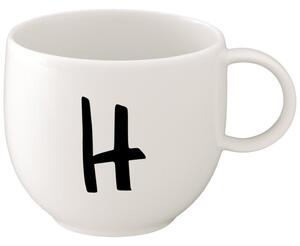 Kubek z literą H (330 ML) Letters Villeroy & Boch