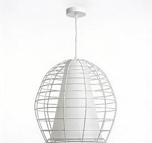 NOWOCZESNA LAMPA WISZĄCA BIAŁA BOLZANO