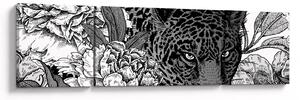 Obraz - Egzotyczny ogród (170x50 cm)