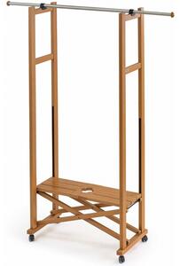 Stojak na ubrania ARREDAMENTI Elios 37 x 78 cm Brązowy