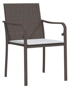 Zestaw Mebli Ogrodowych Komplet Jadalniany 5-Częściowy Rattan Na Taras Balkon Ogród