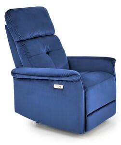 Fotel rozkÅadany SEMIR VELVET granatowy