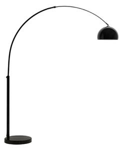 Czarna lampa stojąca z metalowym kloszem (wysokość 160 cm) Madali – Kave Home