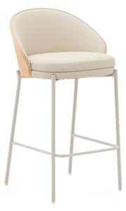Beżowo-naturalny hoker (wysokość siedziska 65 cm) Eamy – Kave Home