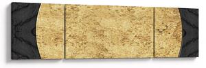 Obraz - Złota struktura N⁰2 (170x50 cm)