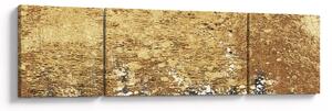 Obraz - Złota struktura N⁰3 (170x50 cm)