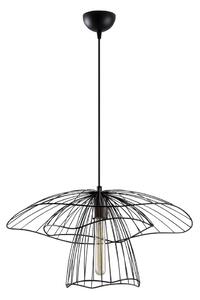 Czarna lampa wisząca ø 50 cm Farac – Opviq lights