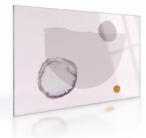 Obraz na szkle - Fioletowy minimalizm N⁰2 (70x50 cm)