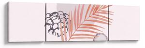 Obraz - Fioletowy minimalizm N⁰3 (170x50 cm)