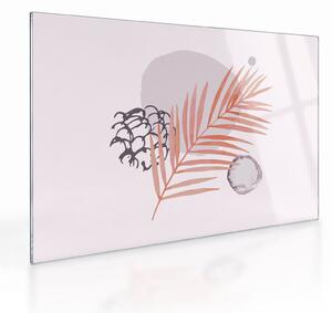 Obraz na szkle - Fioletowy minimalizm N⁰3 (70x50 cm)