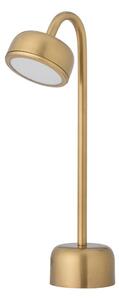 Lampa stołowa LED w kolorze złota ze ściemniaczem i metalowym kloszem (wysokość 35,5 cm) Niko – Bloomingville