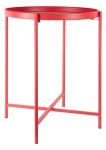 Metalowy okrągły stolik ø 40 cm Meseta – Leitmotiv