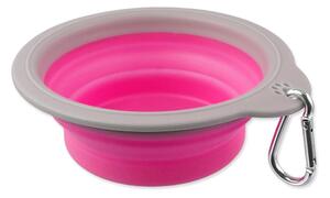 Plastikowa miska podróżna dla psów ø 15 cm Dog Fantasy – Plaček Pet Products