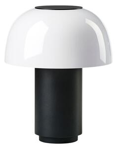 Czarna aluminiowa lampa stołowa LED ze ściemniaczem (wysokość 22 cm) Harvest – Zone
