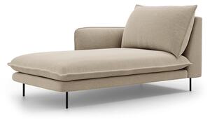 Beżowy szezlong Cosmopolitan Design Vienna, lewostronny