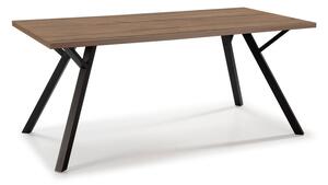 Stół z blatem w dekorze orzecha 90x160 cm Paola – Marckeric