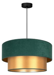 Lampa Wisząca Duolla, Dorina, zielony, sypialnia, tkanina | tekstylia, młodzieżowy