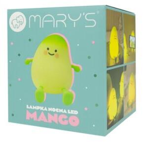 Lampka nocna dla dzieci bezprzewodowa zielona mango LED 2.5W Mary's