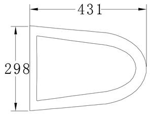 Podwieszana muszla klozetowa oferta specjalna w zestawie ekonomicznym 20: B-8030 – stelaż G3008 z panelem uruchamiającym do wyboru
