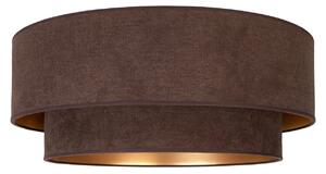 Lampa Sufitowa Duolla, Boho, brąz rdzawy, przedpokój, tkanina | tekstylia, młodzieżowy