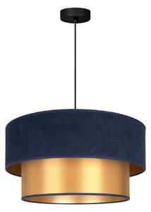 Lampa Wisząca Duolla, Dorina, niebieski, sypialnia, tkanina | tekstylia, młodzieżowy
