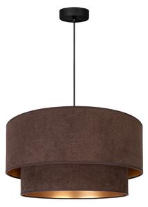Lampa Wisząca Duolla, Boho, brąz rdzawy, sypialnia, tkanina | tekstylia, młodzieżowy