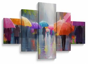 Obraz - Deszczowy dzień (125x70 cm)