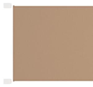 Markiza pionowa, kolor taupe, 60x270 cm, tkanina Oxford