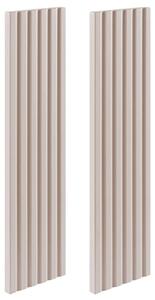 Rodan Panele Boczne do Szafki z Lustrem 14 cm - Kaszmir - MDF - Zestaw 2 szt. - FLOW