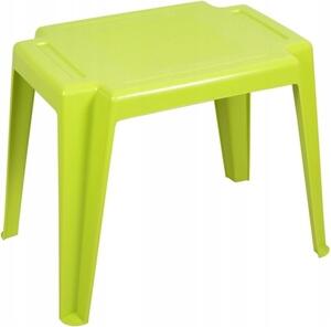 Plastikowy stolik dla dzieci do ogrodu Lolek, limonkowa ziele