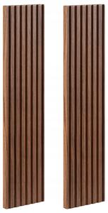 Rodan Panele Boczne do Szafki z Lustrem 14 cm - Dąb Orzech - MDF - Zestaw 2 szt. - ELEGANCE