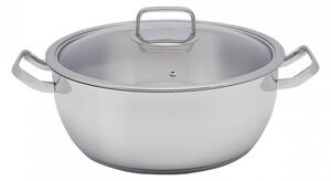 Lunasol - Wok Merkur ze szklaną pokrywką 9,6 l (601203)