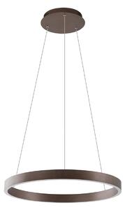 Lampa Wisząca Lucande, Yonam, ściemnialny, brąz rdzawy, salon, aluminium, nowoczesny