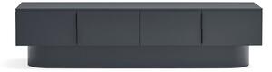 Antracytowa szafka pod TV 200x50 cm Totem – Teulat