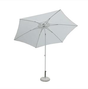Parasol ogrodowy z skadanym supkiem Ergo – biay