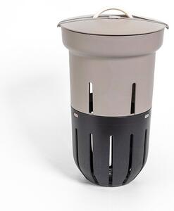 Szarobrązowy kompostownik – Plastia