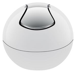Biały plastikowy kosz na śmieci 1 l Bowl – Spirella