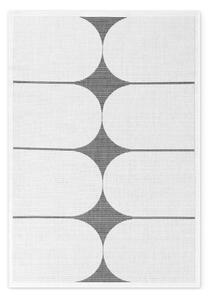 Czarno-biały dywan odpowiedni na zewnątrz 200x290 cm Duet Bowen – NORTHRUGS