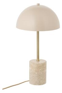 Beżowa lampa stołowa z metalowym kloszem (wysokość 45 cm) Sheffield – House Nordic