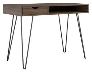Biurko w dekorze orzecha 49x104 cm Concord – Novogratz