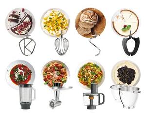 Robot kuchenny planetarny KENWOOD KWL90.594.SI Titanium Chef Patissier XL 1400W (2 MISY W ZESTAWIE)