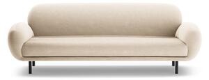 Beżowa sofa z materiału bouclé 208 cm Poppy – Micadoni