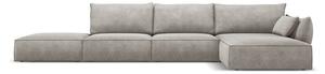 Jasnoszary narożnik (prawostronny) Vanda – Mazzini Sofas